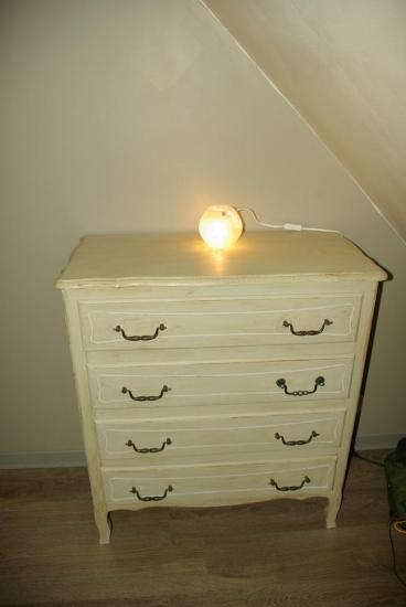 commode patiné