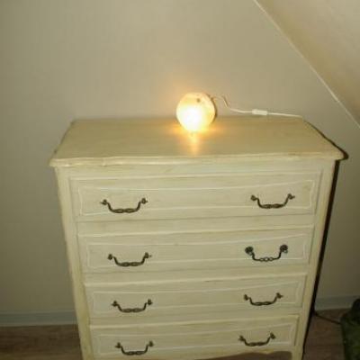 commode patiné